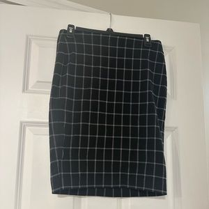 Women’s plaid skirt